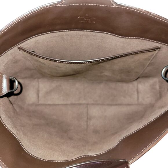 LOUIS VUITTON Epi Brown Leather Reverie Shoulder Bag Handbag - Picture 14 of 16